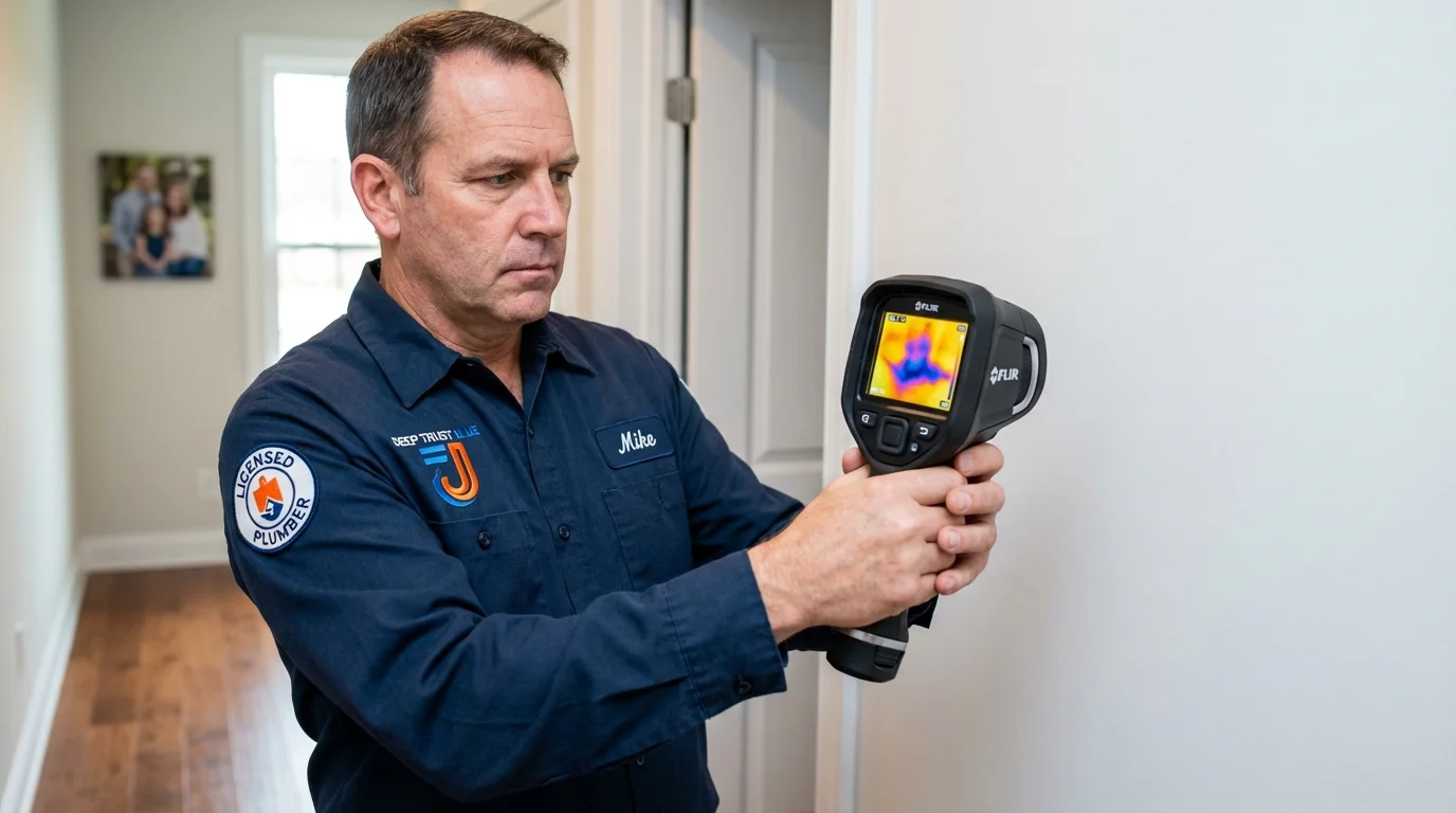 Thermal imaging leak detection by Johns Plumbing LLC in Coloma